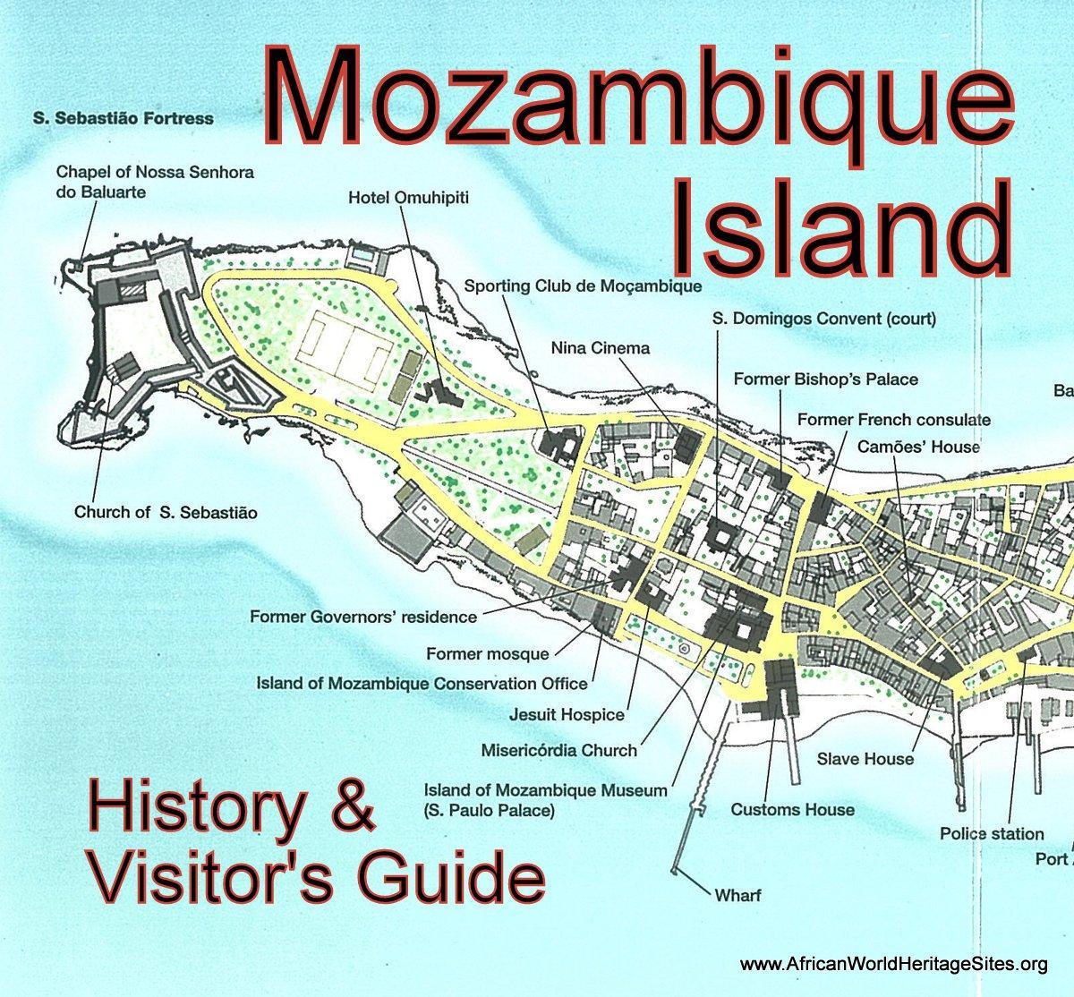 карта Мозамбике